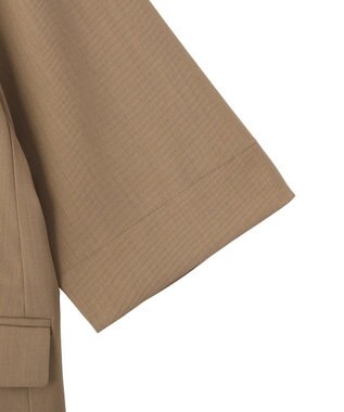 Green Parks シングル半袖ジャケット Mocha