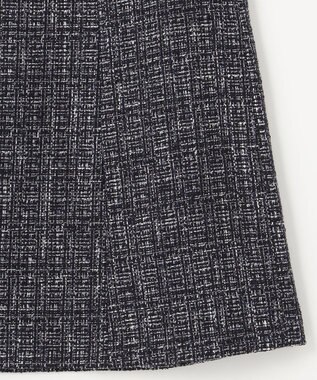 J.PRESS LADIES 【セットアップ対応】ファンシーツイード スカート ネイビーミックス系