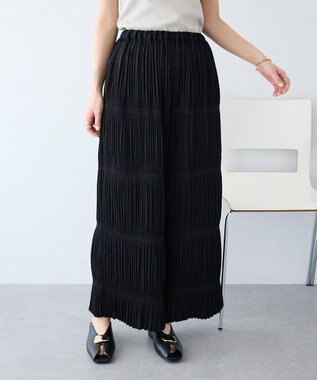 CRAFT STANDARD BOUTIQUE プリーツイージーパンツ Black