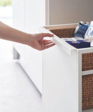 tower 目隠しワゴン タワー ホワイト ホワイト