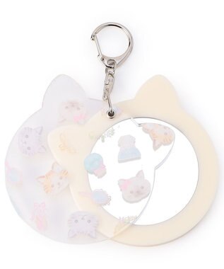 Chacott Catミラーチャーム オフホワイト