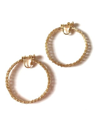 CASUMINO hoop L イヤリング gold