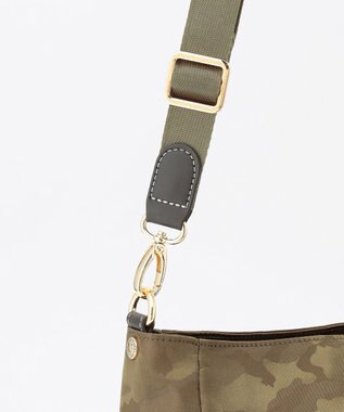 LA BAGAGERIE シャドージャカード 2WAYショルダーバッグ カーキ