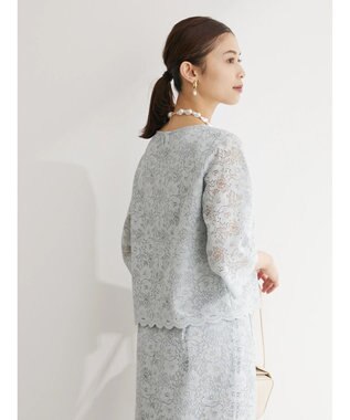 Green Parks ｅｆ－ｄｅ　レースブラウス Mint