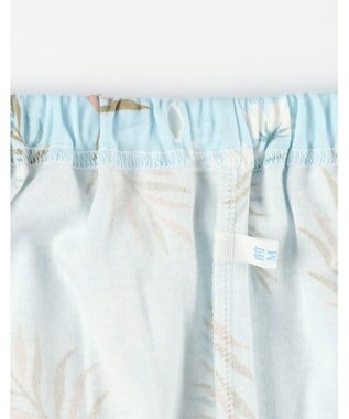 Wing パジャマ 長袖 長ズボン 綿100％ スムース素材 レディース EP5065 ウイング／ワコール サックス