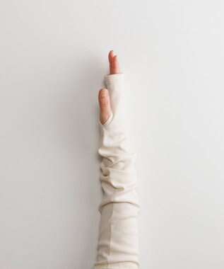ORuKuBET 【オンワード・クローゼット限定】pure organic organic cotton arm cover / set【 UVカット・オーガニックコットン・日本製 】 アイボリー