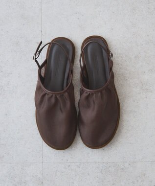 AMERICAN HOLIC チュールフラットシューズ Brown