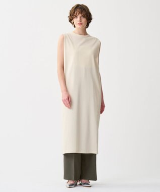 uncrave 【佐藤晴美さん着用】ウォッシャブルドライサップ ワイドパンツ(サスペンダー付き) スレート（佐藤晴美さん着用）