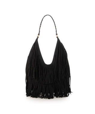 UNBILLION カシュカシュ cachecache / スエードフリンジセミショルダー