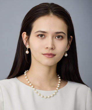 自由区 【カタログ掲載】シングルパール イヤリング