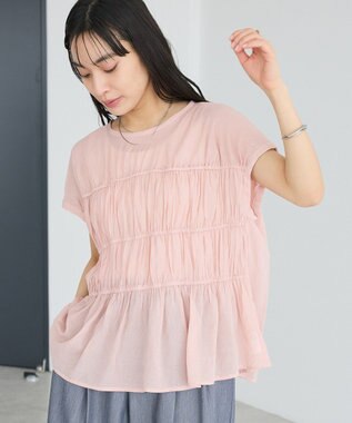 CRAFT STANDARD BOUTIQUE ヴィンテージボイルギャザーブラウス