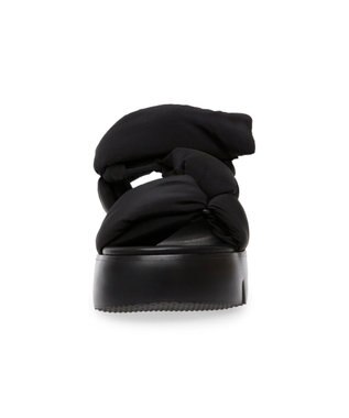 STEVE MADDEN BONKERS クッションベルトサンダル ブラック