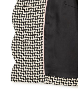 TOCCA 【百田夏菜子さん着用】【消臭】BABY SCALLOP 千鳥柄ジャケット ブラック系5