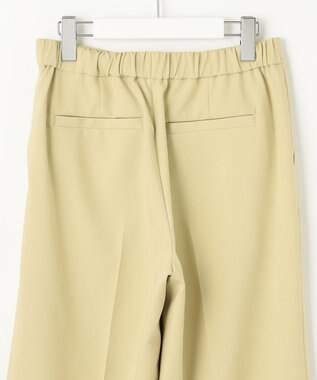 UNFILO L イージーパンツ ストレート ライトイエロー系