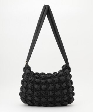 ANY SIS 【2WAY】キルティングドロストショルダー バッグ ブラック
