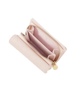 Maison de FLEUR カラーモノグラムウォレット Pink