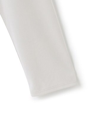 ICB 【洗える】 ジョーゼットスムース カットソー ライトグレー系