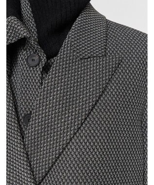 JOSEPH クラバットウール　ダブルブレステッドジャケット Ivory/Black