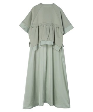 Green Parks armonia．カットレイヤードワンピース Mint