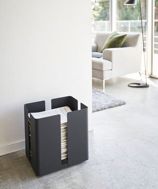 tower キャスター付きニューズラック タワー  ブラック ブラック