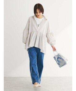 Green Parks ・ＥＬＥＮＣＡＲＥ　ＤＵＥ　ギャザーキリカエチュニック Beige