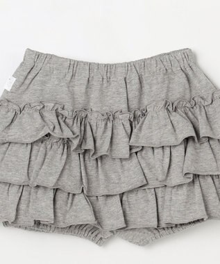 組曲 KIDS 【90㎝】フリルブルマー グレー