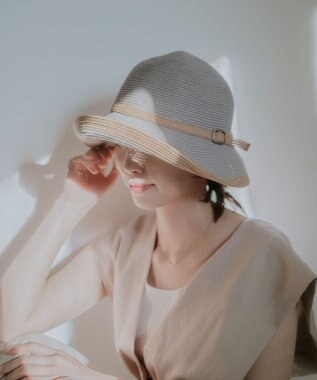 MOONBAT 【遮光98%以上/UPF50＋/UVカット】洗えるペーパーブレードベルト巻ダウン 手洗いOK/サイズ調整可能/抗菌防臭加工 グレー