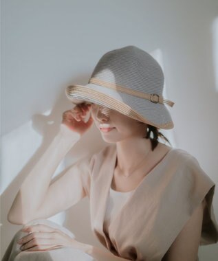 MOONBAT 【遮光98%以上/UPF50＋/UVカット】洗えるペーパーブレードベルト巻ダウン 手洗いOK/サイズ調整可能/抗菌防臭加工 グレー