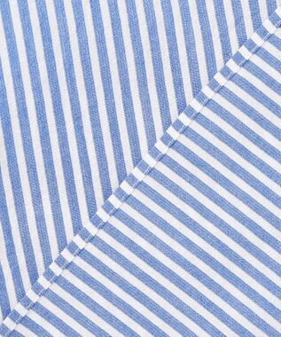 BEIGE， 【WEB限定】GILLES / シャツワンピース Blue Stripe