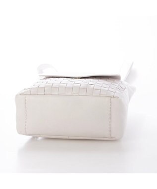 UNBILLION ピークスピーク PEAKS PEAK / 牛革レザーメッシュA4リュック アイボリー