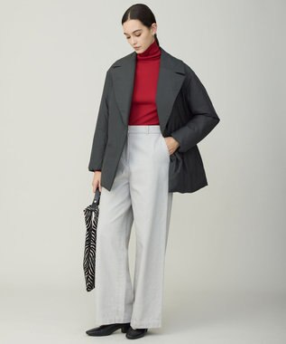 ICB 【撥水加工】ADSダウン Pコート チャコールグレー系