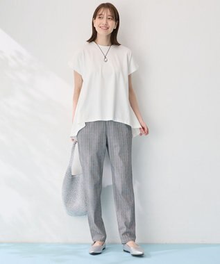 ANY シルケットスムースチュニック オフ