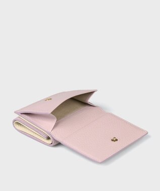 Paul Smith メタルクロップドロゴ 3つ折り財布 ライラック