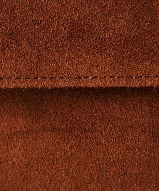 russet スエードフラップミニトートバッグ(CE-1722-WEB) Brown