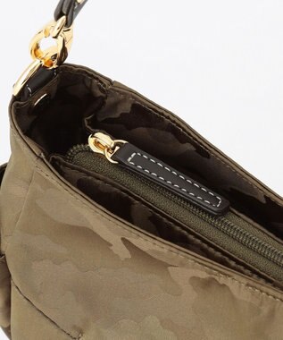 LA BAGAGERIE シャドージャカード 2WAYショルダーバッグ カーキ