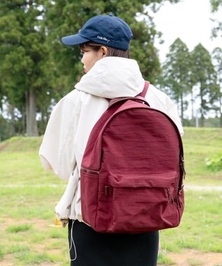NIZYU KANO 【竹下玲奈コラボ】My Backpack Lサイズ ワイン