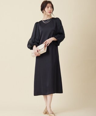 ANY SIS 【2WAY】ギャザープリーツパーティ バッグ シャンパン