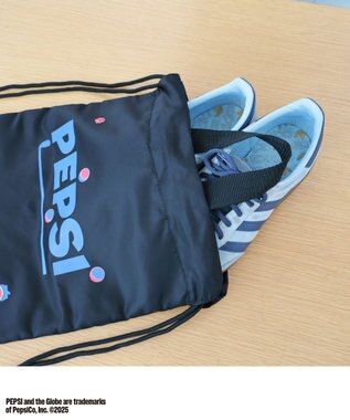 PW CIRCULUS 〈Pepsiコラボ〉【UNISEX】オリジナルナップサック ブラック系