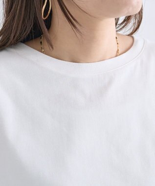 Green Parks レースドッキングフレンチプルオーバー White