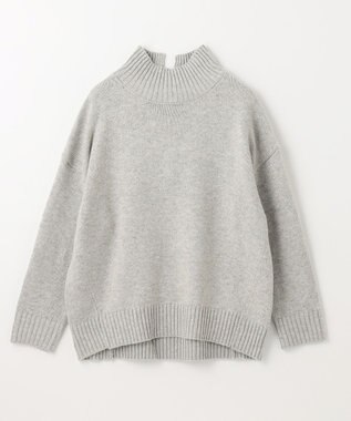 ANY ラムウールバックテイルニット グレー