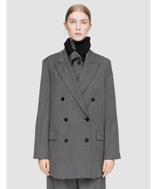  クラバットウール　ダブルブレステッドジャケット