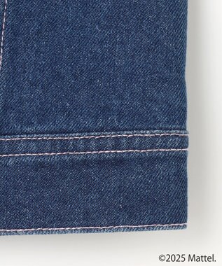 ANY KIDS 【Barbie(TM)】リボン デニムジャケット インディゴ