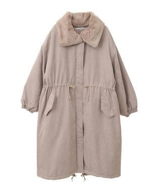 Green Parks ・ＥＬＥＮＣＡＲＥ　ＤＵＥ　中綿モッズコート Beige