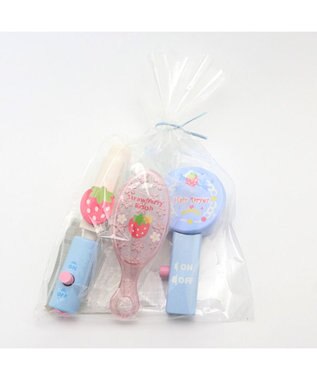 Mother garden マザーガーデン 野いちごままごと ドライヤー3点セット 《ブルー》 水色