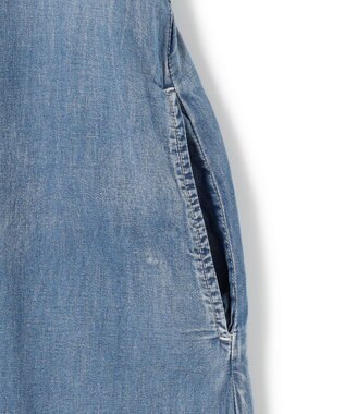 J.PRESS YORK STREET 【WOMEN】デニムワンピース ダルブルー系