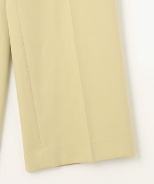 UNFILO L イージーパンツ ストレート ライトイエロー系