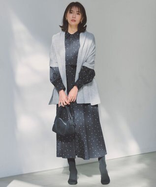 UNFILO 【WEB限定】カシミヤブレンド ストール グレー