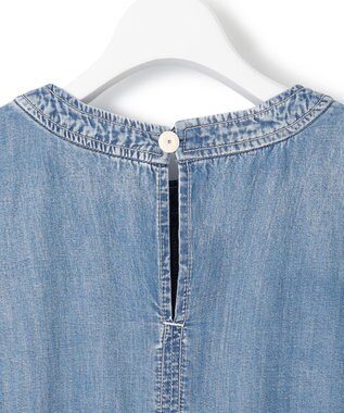 J.PRESS YORK STREET 【WOMEN】デニムワンピース ダルブルー系