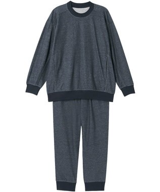 ワコール／睡眠科学 パジャマ 長袖 長ズボン 綿混(本体) ここちよく眠れる 寝返りしやすい レディース YDX598 睡眠科学／ワコール