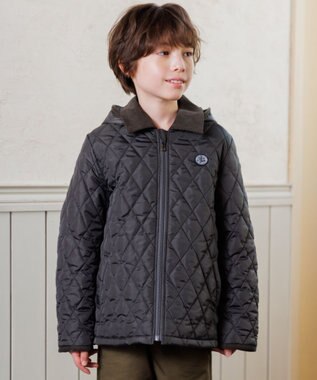 J.PRESS KIDS 【100-130cm】中綿 キルティングコート カーキ系